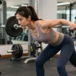 overhand grip barbell row